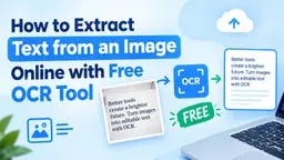 How to Extract Text from an Image Online with Free OCR Tool