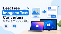 Mejores Convertidores de Imagen a Texto Gratis para Mac 2026