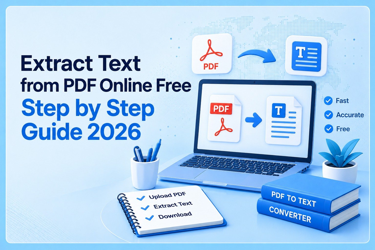Extract Text from PDF Online Free – PDF to Text Converter